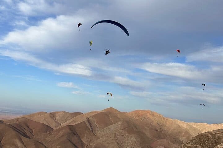 Parapente Marrakech — Vue aérienne
