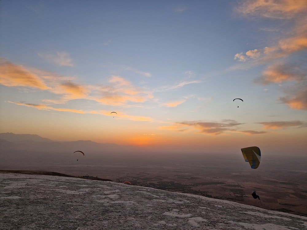 Parapente Marrakech — Décollage