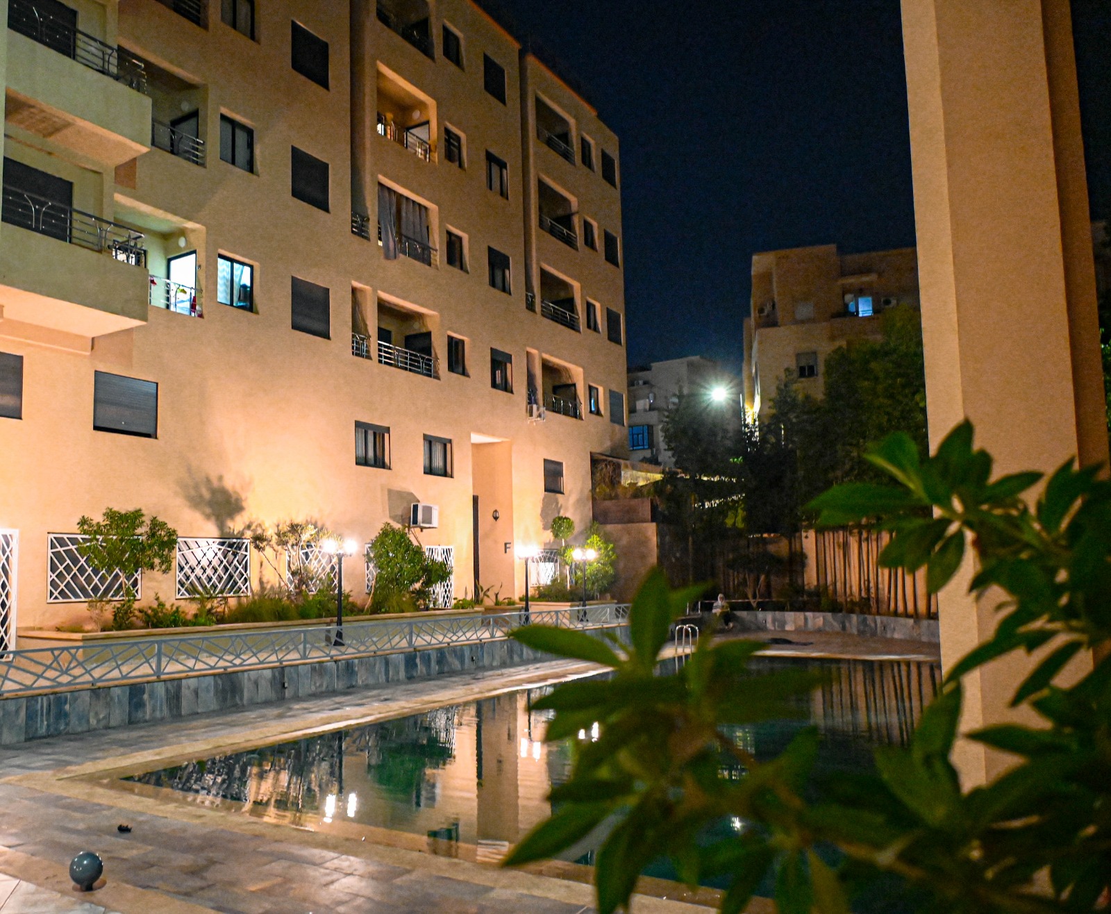Piscine commune vue 1