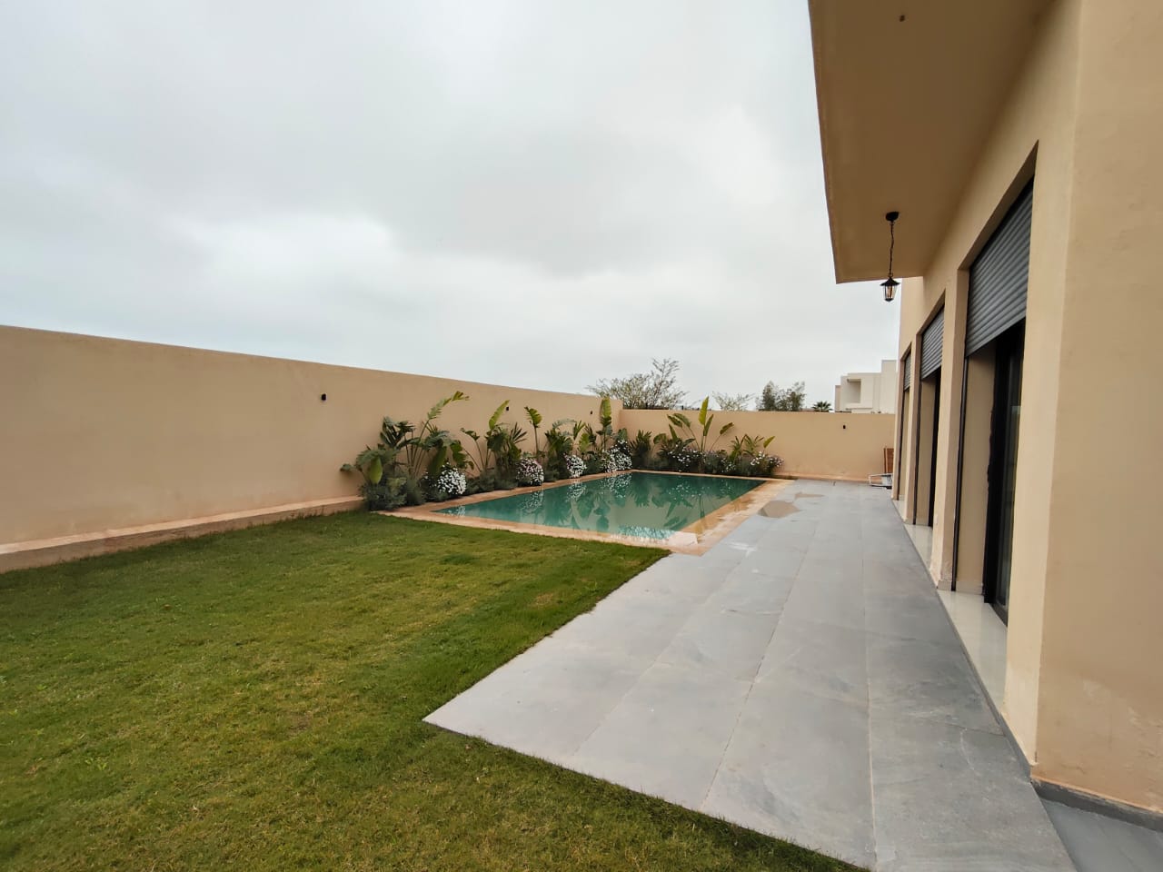 Piscine vue 3