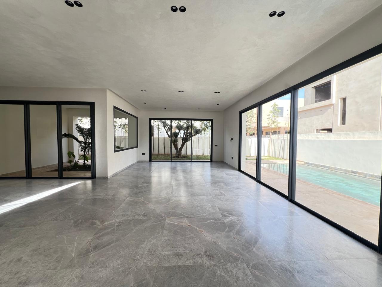Villa Haut Standing avec Piscine Privée à Cherifia — Marrakech