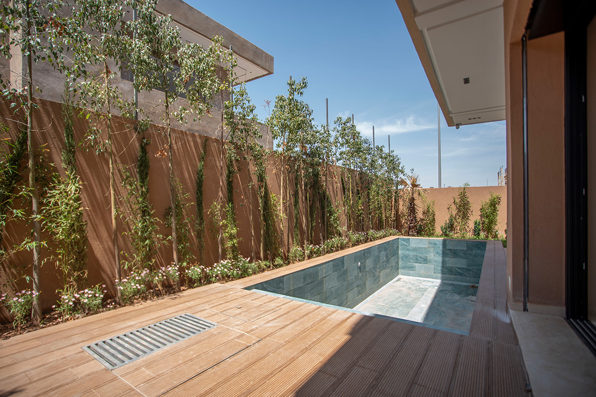Piscine vue 1