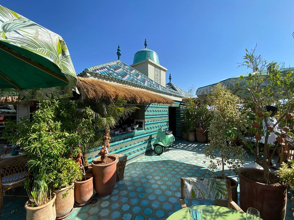 Kabana Rooftop Marrakech — Vue depuis la terrasse